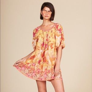 Spell & Gypsy MARIGOLD SIREN SONG SMOCK DRESS
